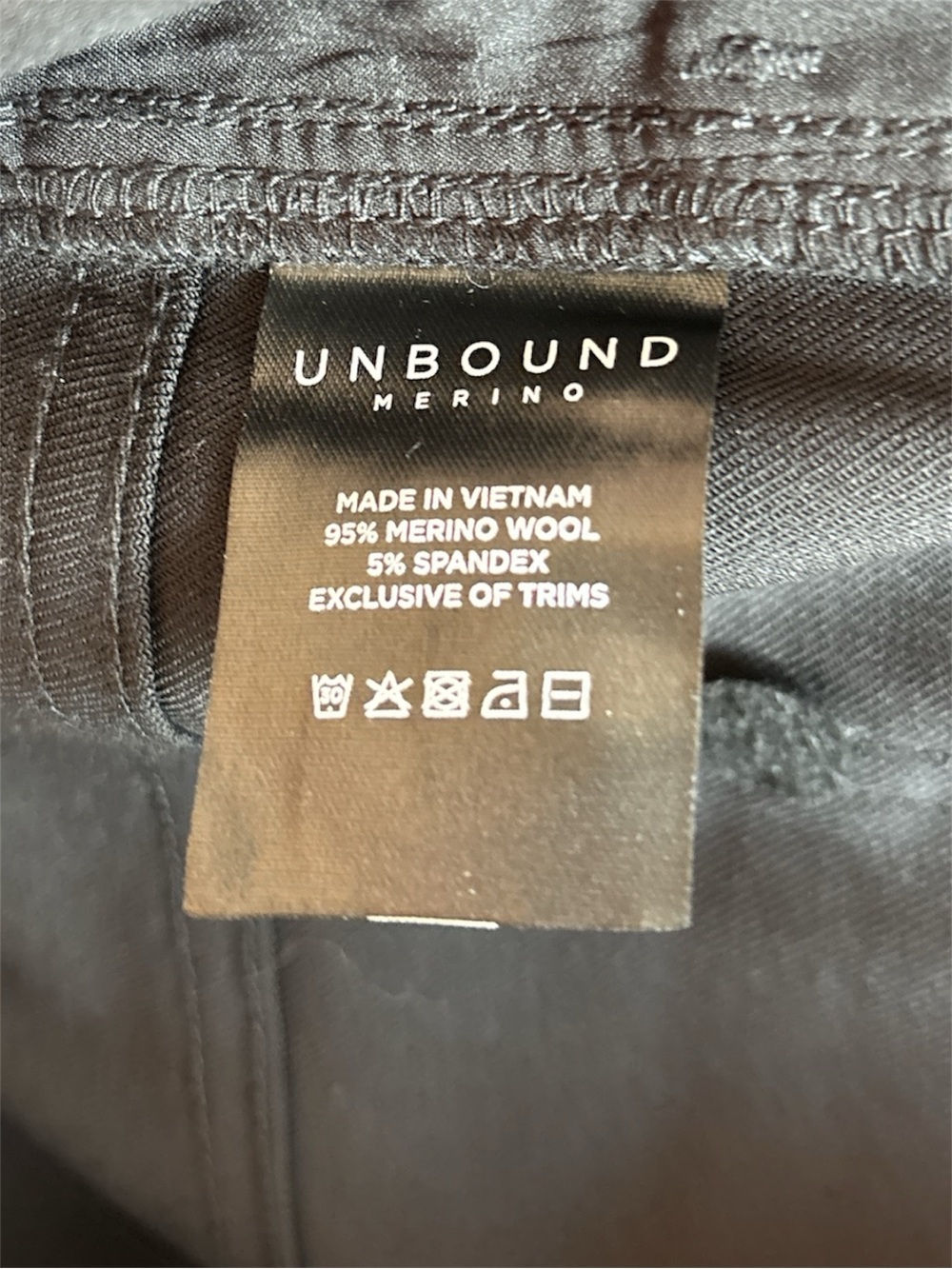 Women's Slim Merino Travel Pants - Picture 7 of 7